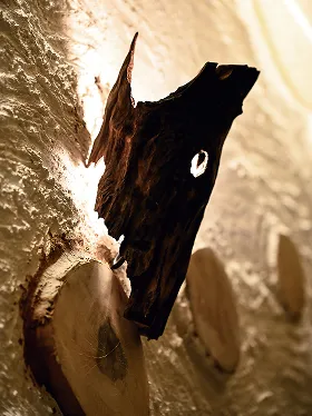 Natural clay walls